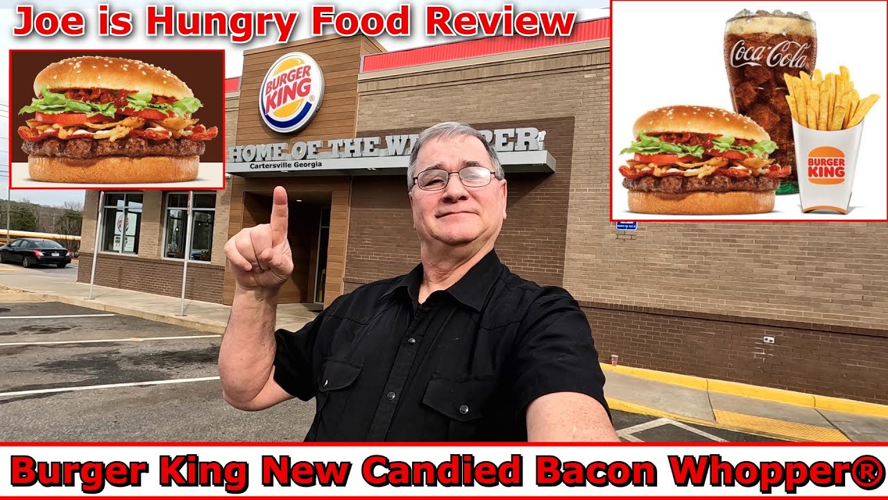 Обзор нового Whopper® с засахаренным беконом от Burger King | Ограниченное по времени предложение...