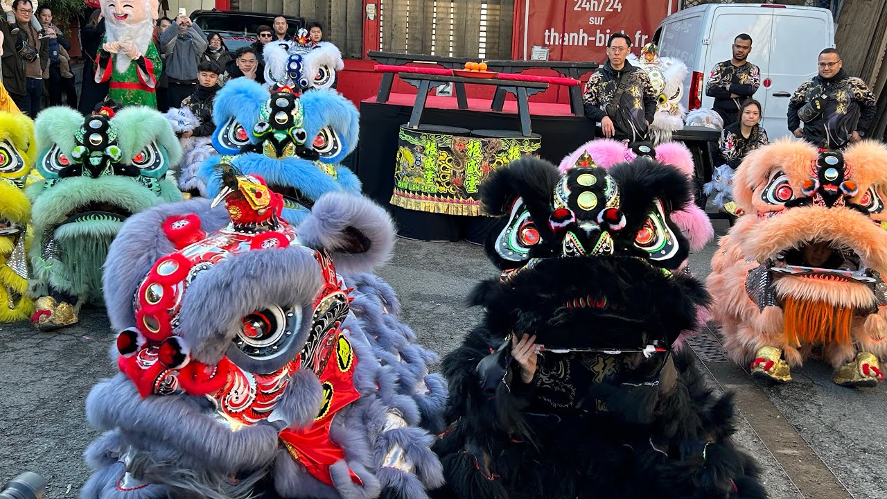 Múa Lân 🐉🐲nhan dịp Tết 2025 - Thanh Binh jeune supermarket#liondance
