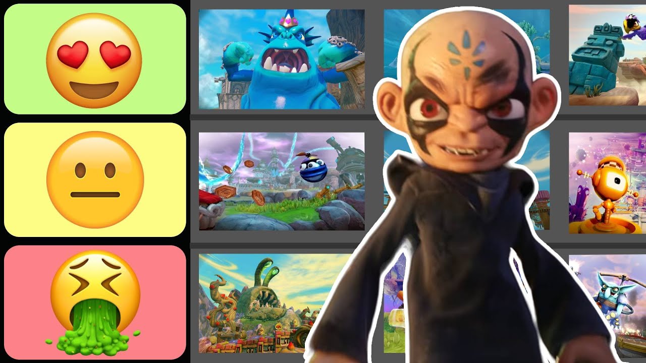 Top de TODOS los Niveles de Skylanders Trap Team