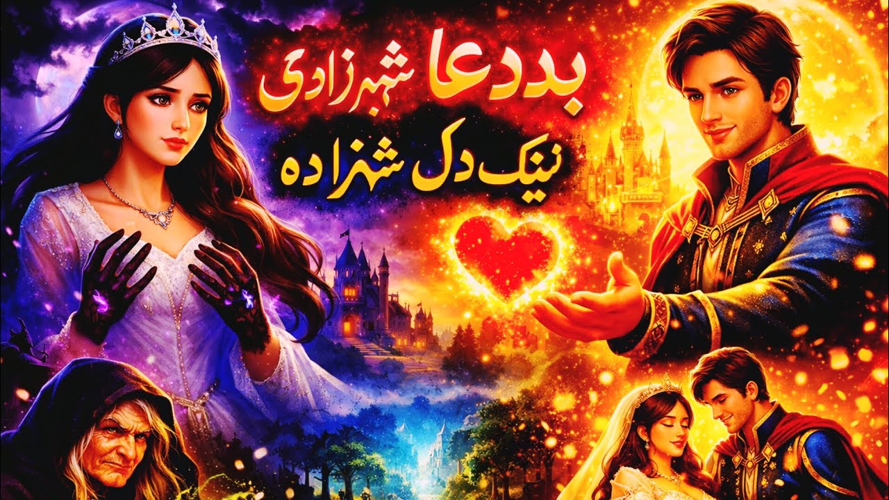 The Cursed Princess and the Kind-Hearted Prince ✨ | Hindi Urdu Fairy Tale Stories | Magical Love