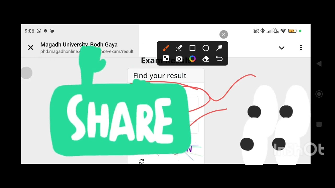 Magadh University PhD PAT 2022&24 result how to check