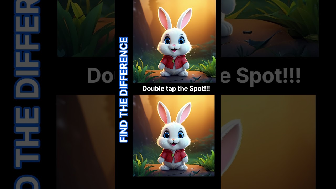 [SPOT THE DIFFRENCE] Spot the 3difference game!