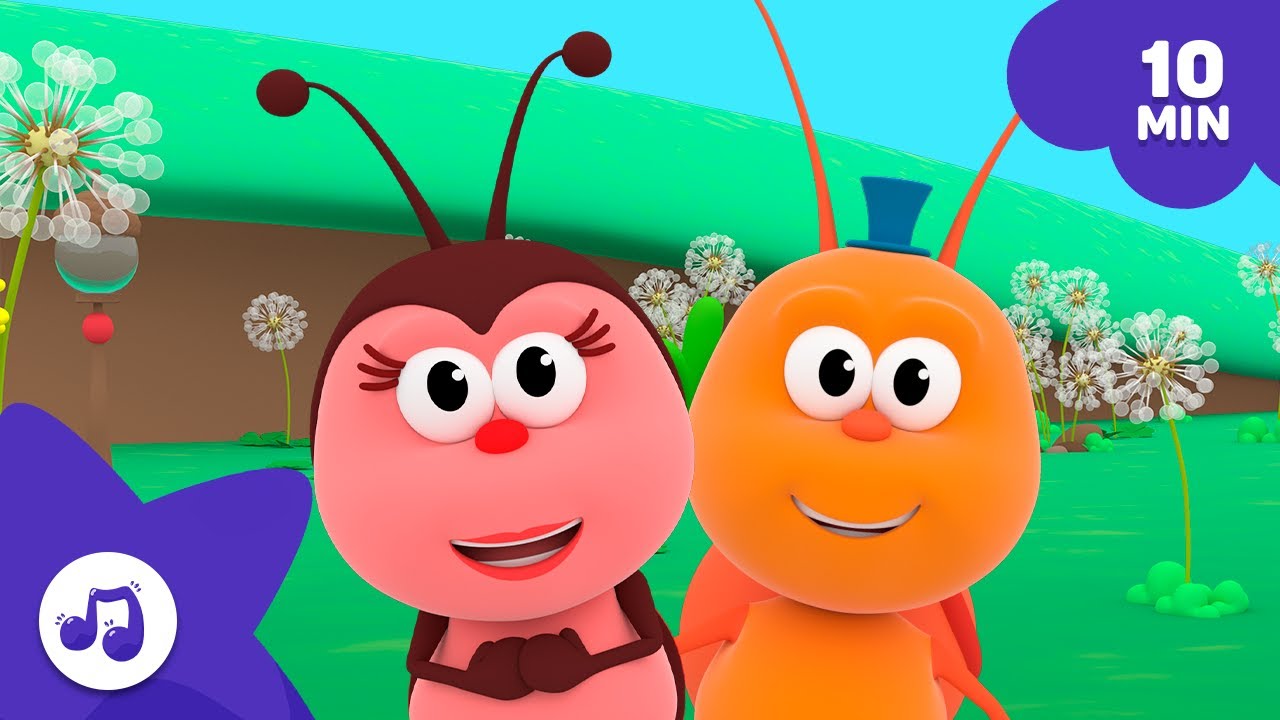 Canta y Baila 🌟 Los Clásicos Más Divertidos 🐞 Canciones Infantiles [10 min] | Bichikids