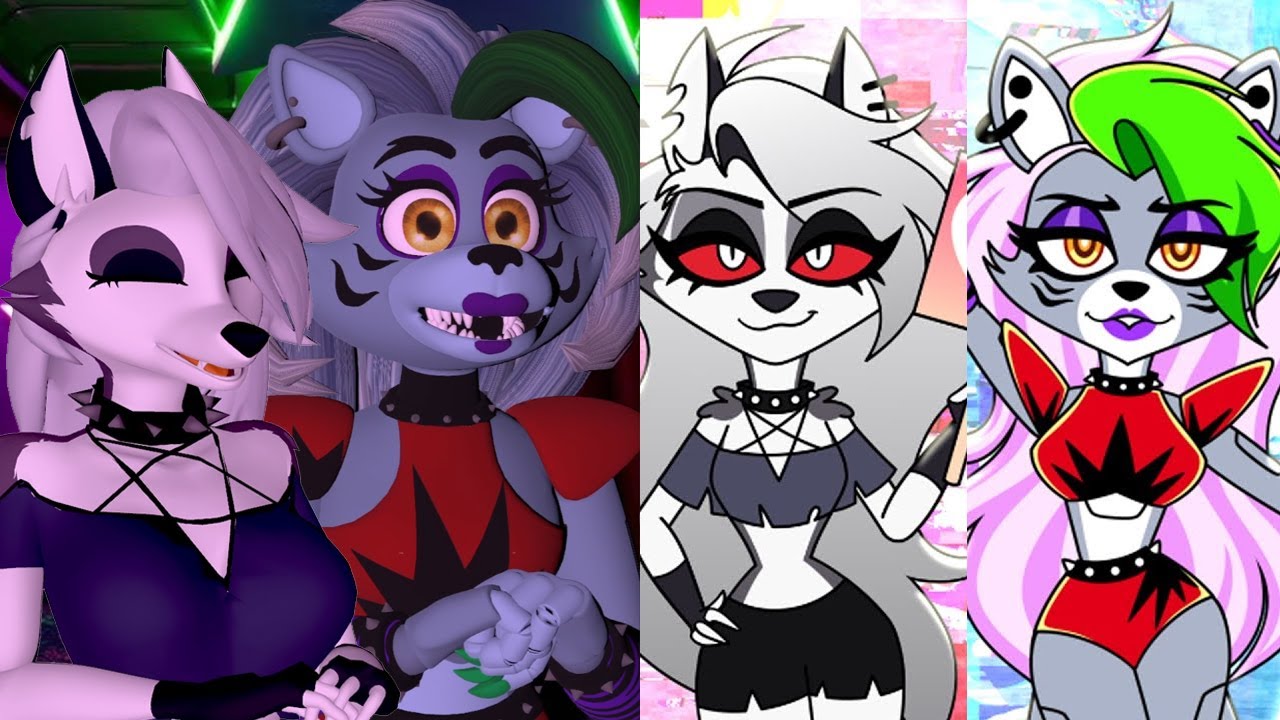 Roxanne Wolf & Loona Tries Not To Laugh (TikTok Edition) #11