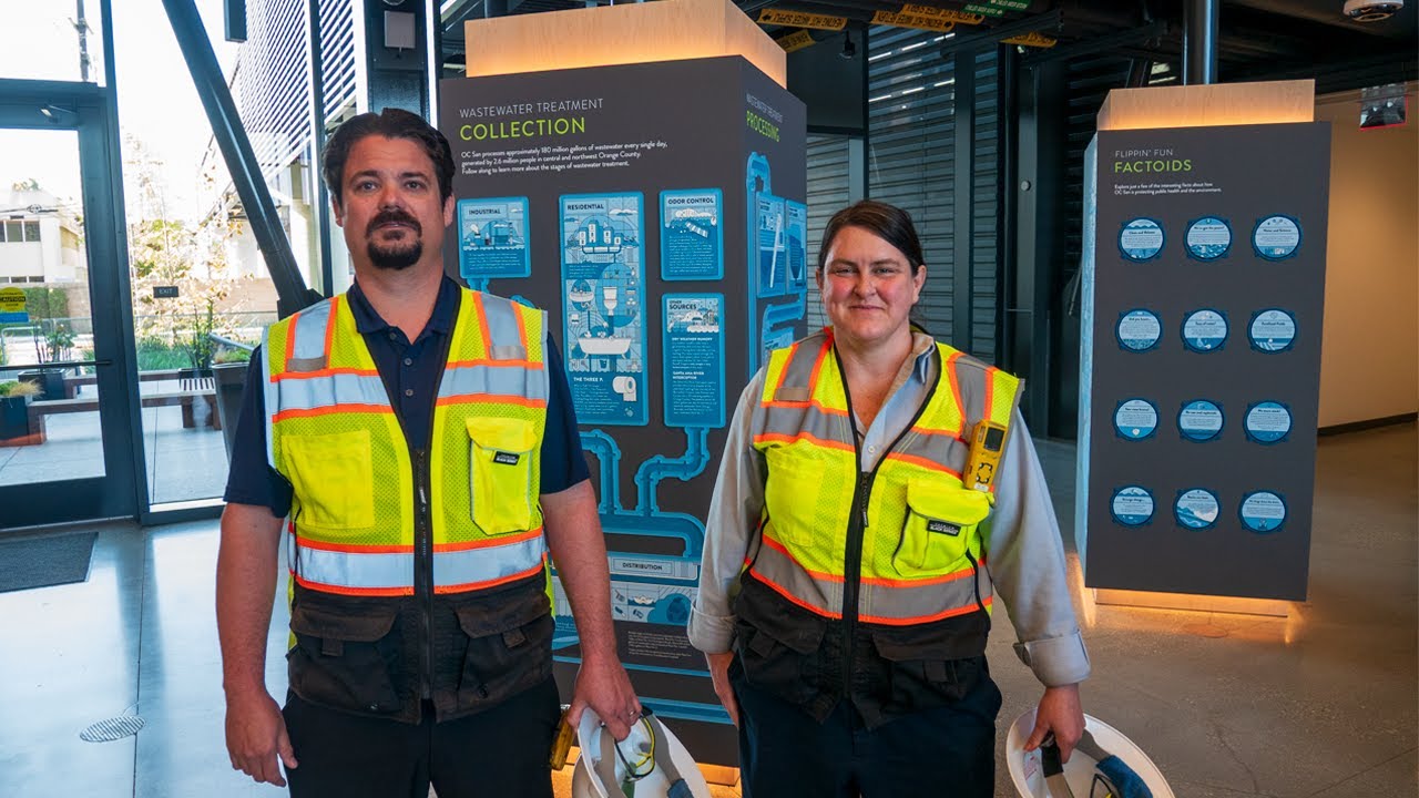 Touring Orange County’s Largest Wastewater Plant