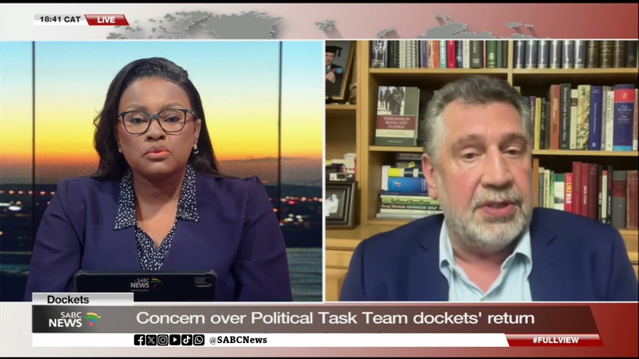 Concern over the return of Political Task Team dockets: | Analyst Willem Els weighs