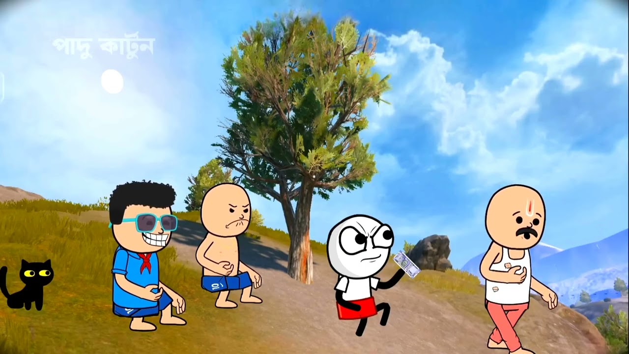 বউর হাতের ক্যালানি🤣 | গরিব ঘরের ছেলে Gariba gharer chele | Bangla Comedy Video | Funny Padu Cartoon 