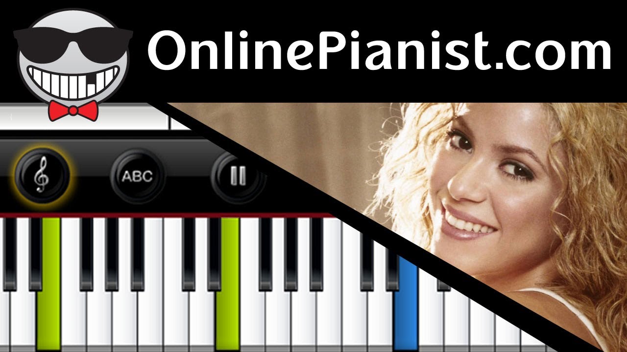 Shakira - Dare (La La La) 2014 FIFA World Cup Brazil - Piano Tutorial Full Song