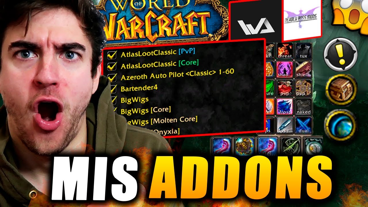 🔥SÚPER GUIA DE MIS ADDONS!!! | ¿QUÉ ADDONS UTILIZAR? | WOW CLASSIC