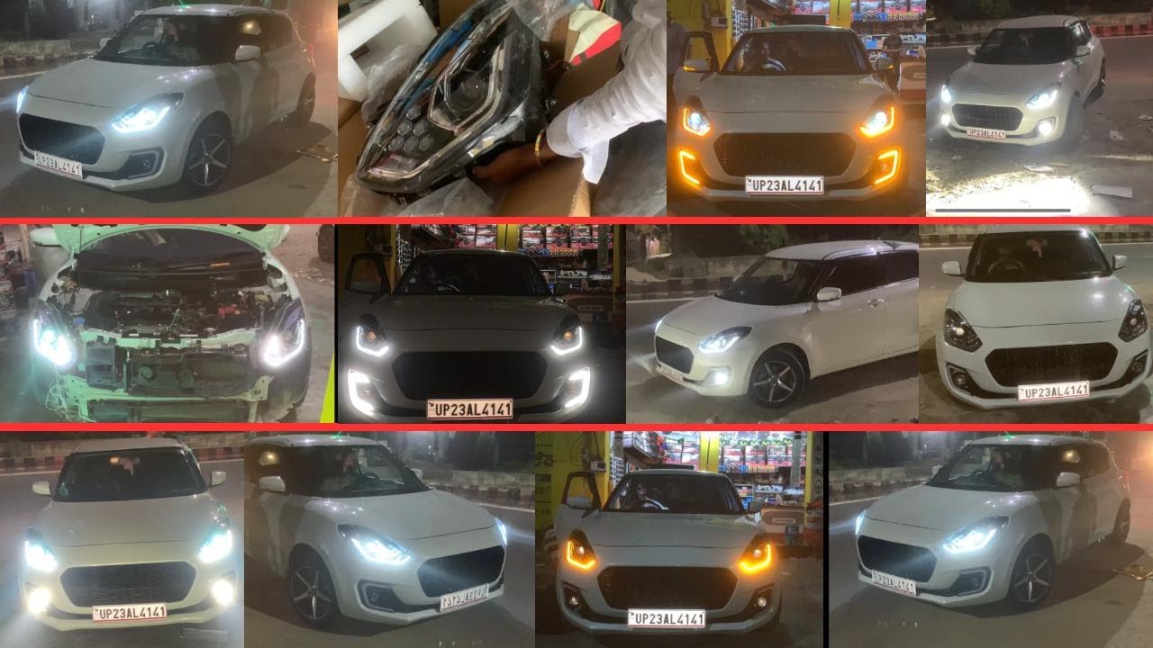 Maruti Suzuki Swift Headlight Installation || Swift 2023 model headlight installation