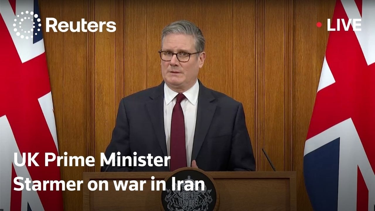LIVE: UK Prime Minister Starmer holds press conference on war in Iran