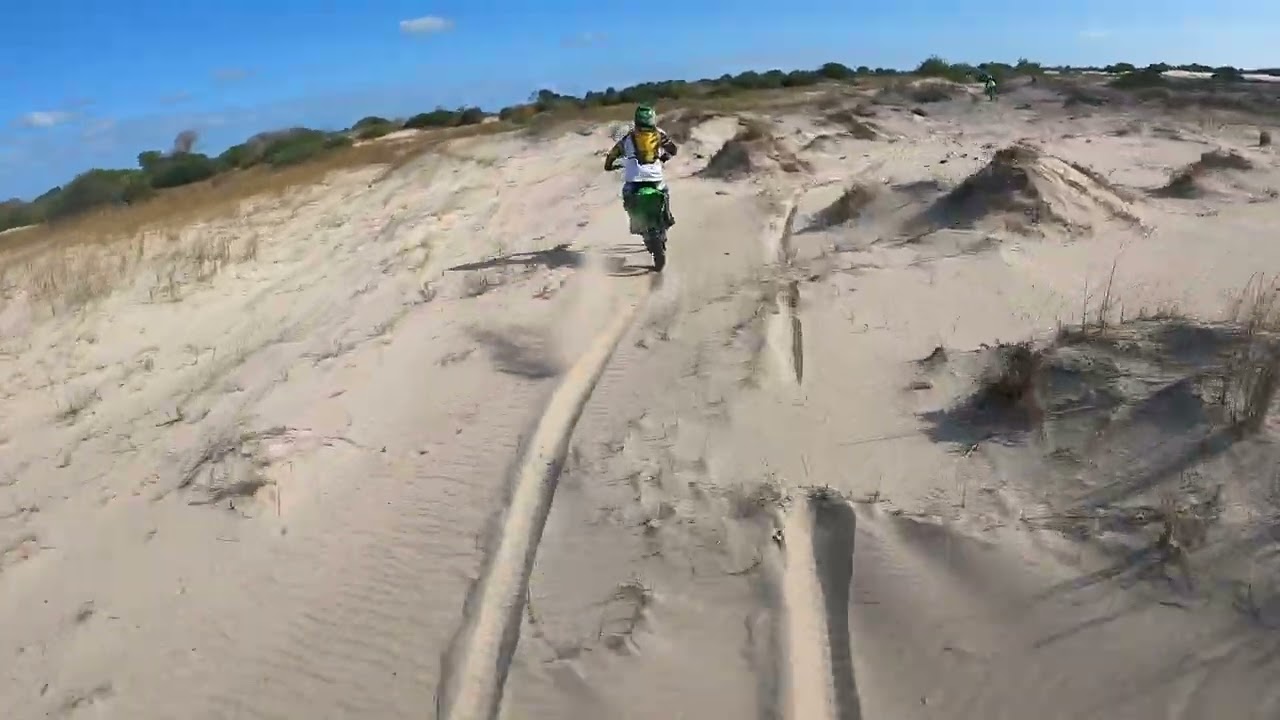 Trilha nas areias kxs 450 Mc 450 Klx 450 Kx 250