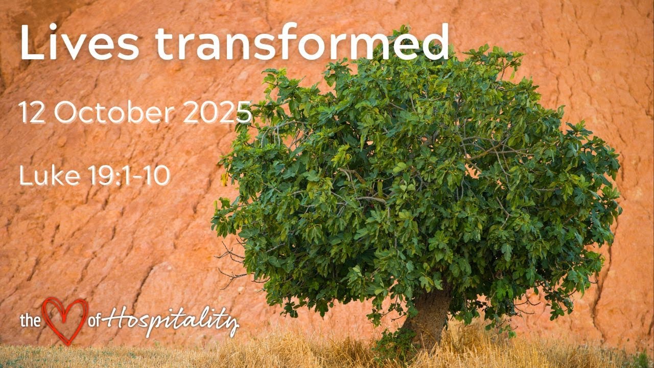 Lives transformed: Christ Church service Sunday 12 October 2025