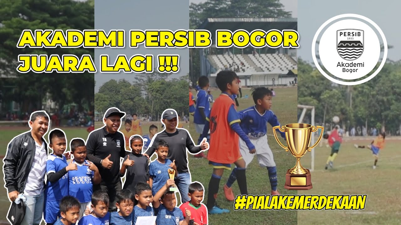 KESERUAN AKADEMI PERSIB BOGOR SAAT MENGIKUTI TURNAMEN PIALA KEMERDEKAAN