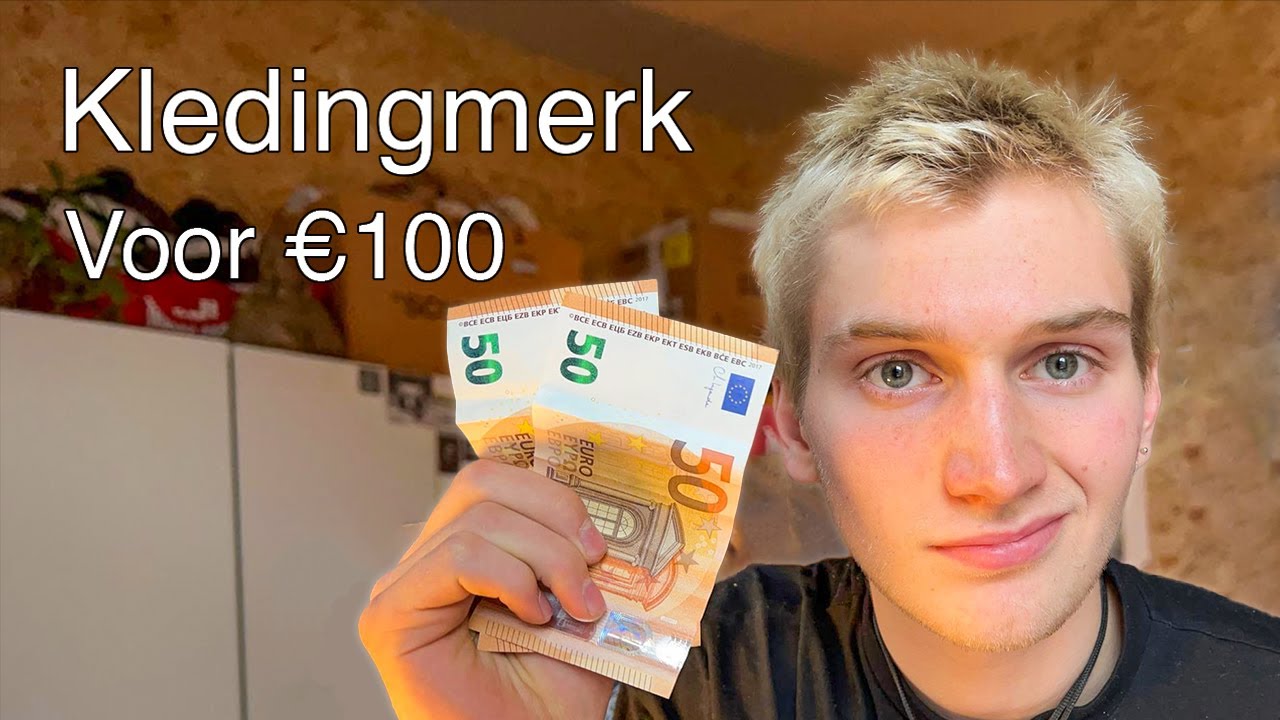 Start Een Kledingmerk Voor Maar €100