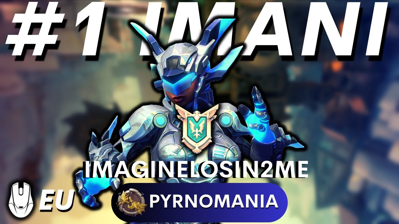 The BEST Imani Player 175K Dmg 27 Kils - Paladins Competitive Gameplay