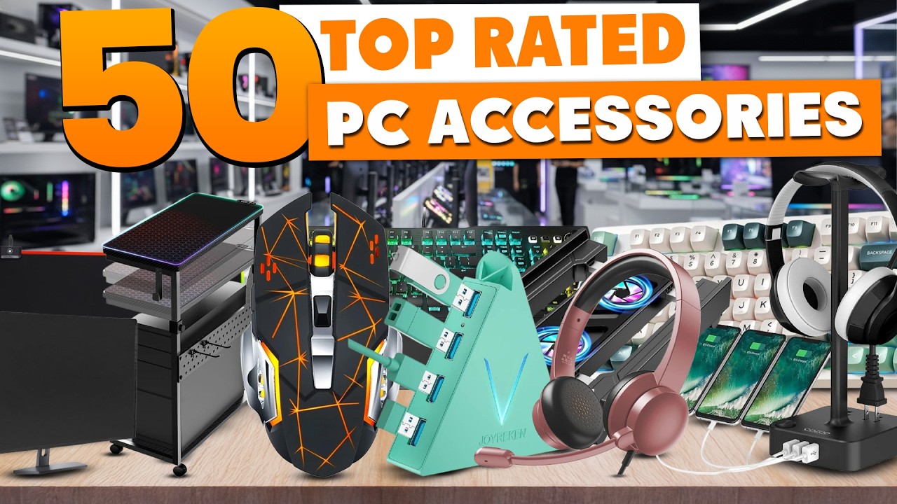 50 Top-Rated PC Accessories On Amazon for Tech Lovers Must See