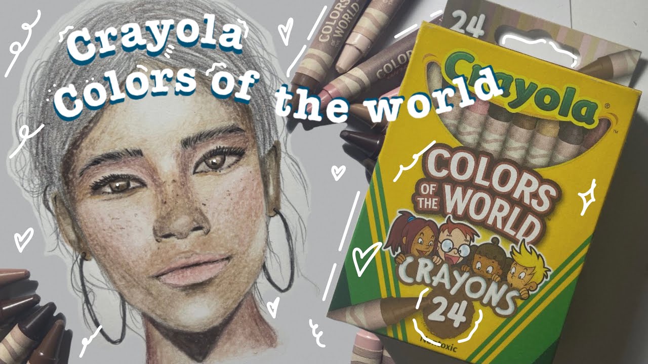 REVIEW: 24 CRAYOLA “COLORS OF THE WORLD CRAYONS” | MKOA