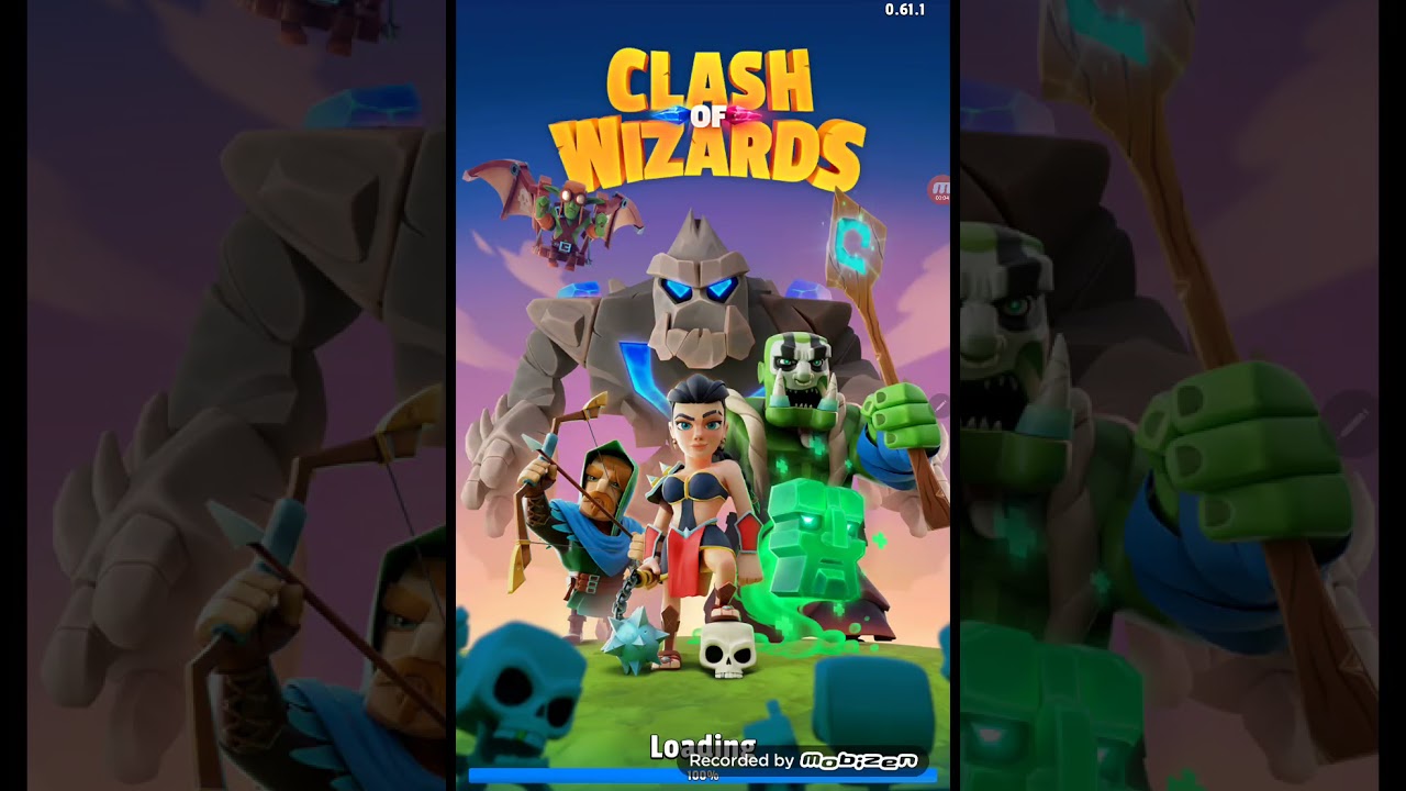 Clash of Wizards Gameplay Part (1) (Android,iOS)