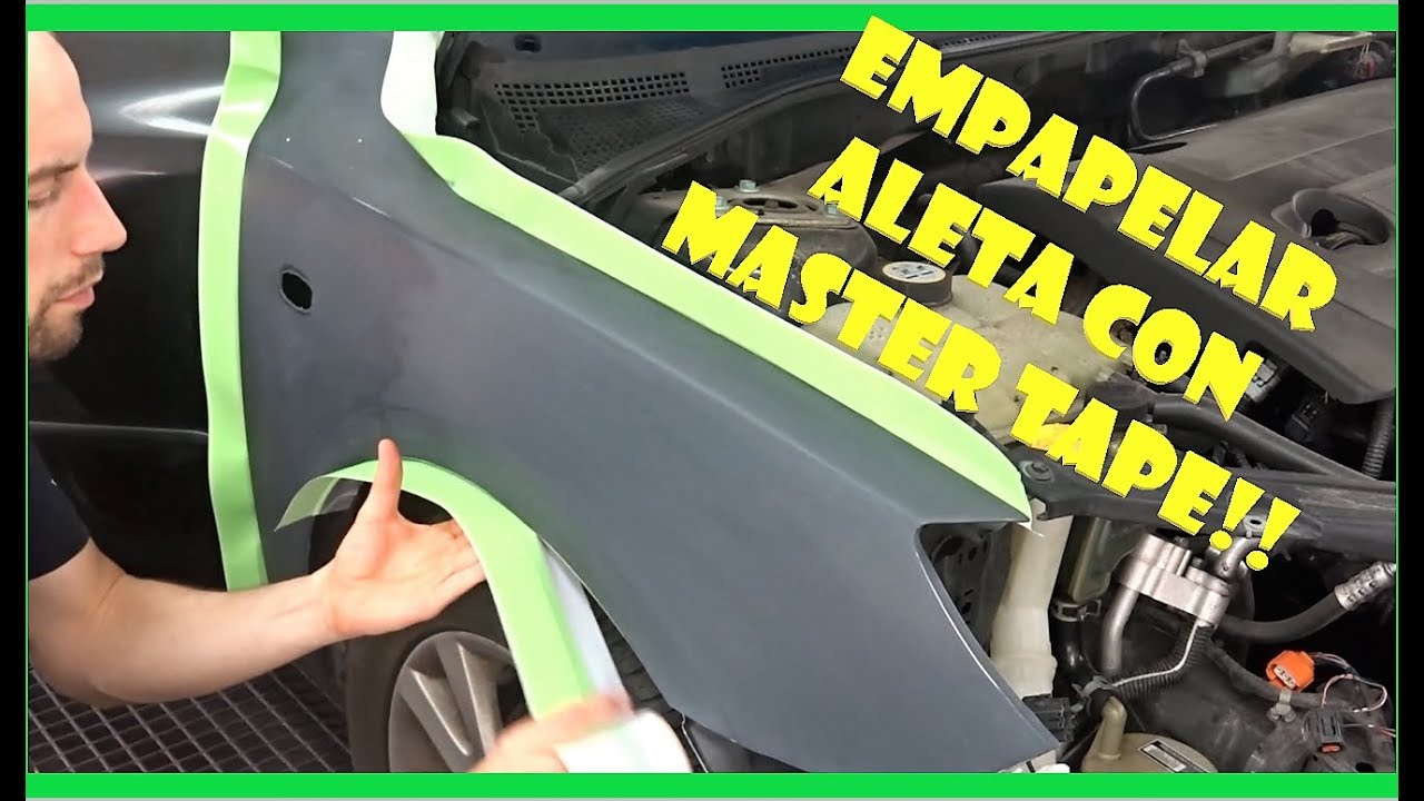 ENMASCARAR ALETA CON MASTER TAPE