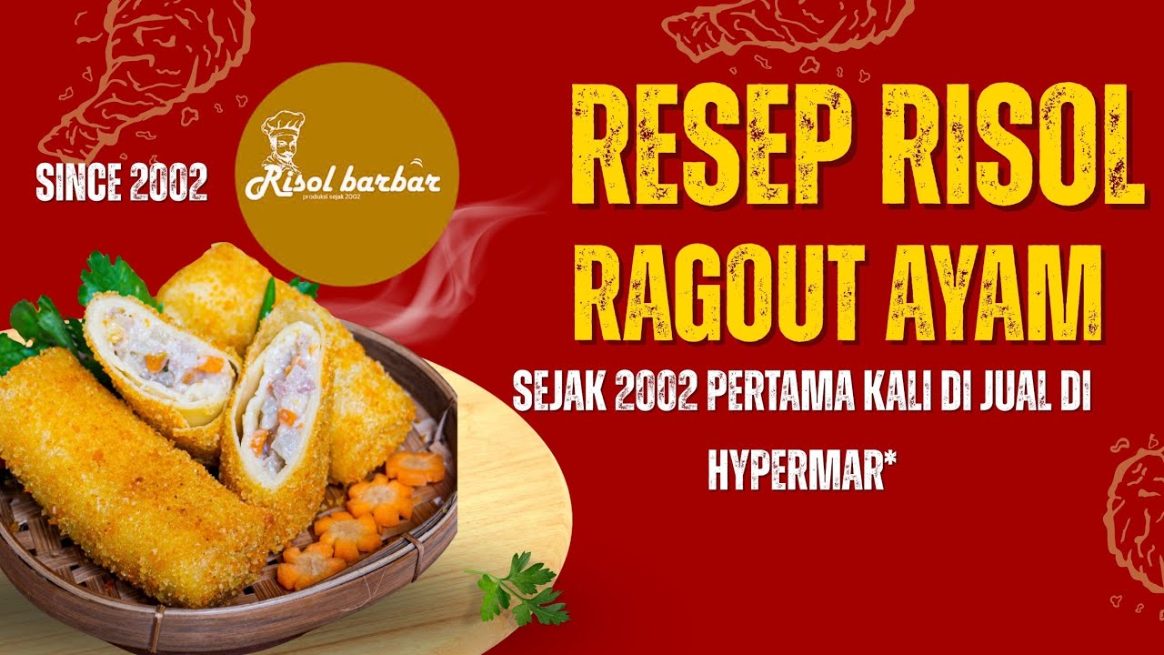 RISOL RAGOUT AYAM RESEP | RISOL BARBAR‼️