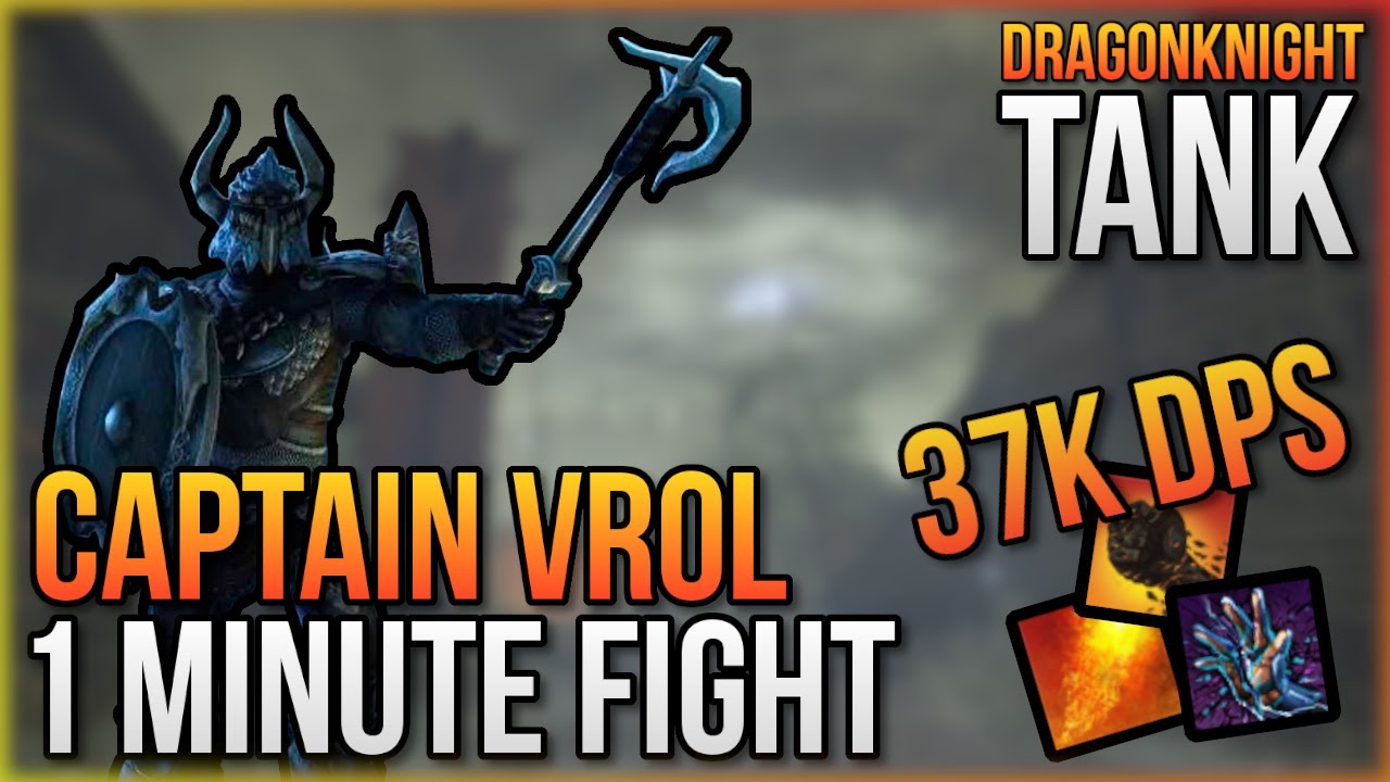🏴‍☠️🛡️ ESO - Kyne's Aegis Hard Mode | Captain Vrol 1:00 Fight Time | Dragonknight Tank | High Isle