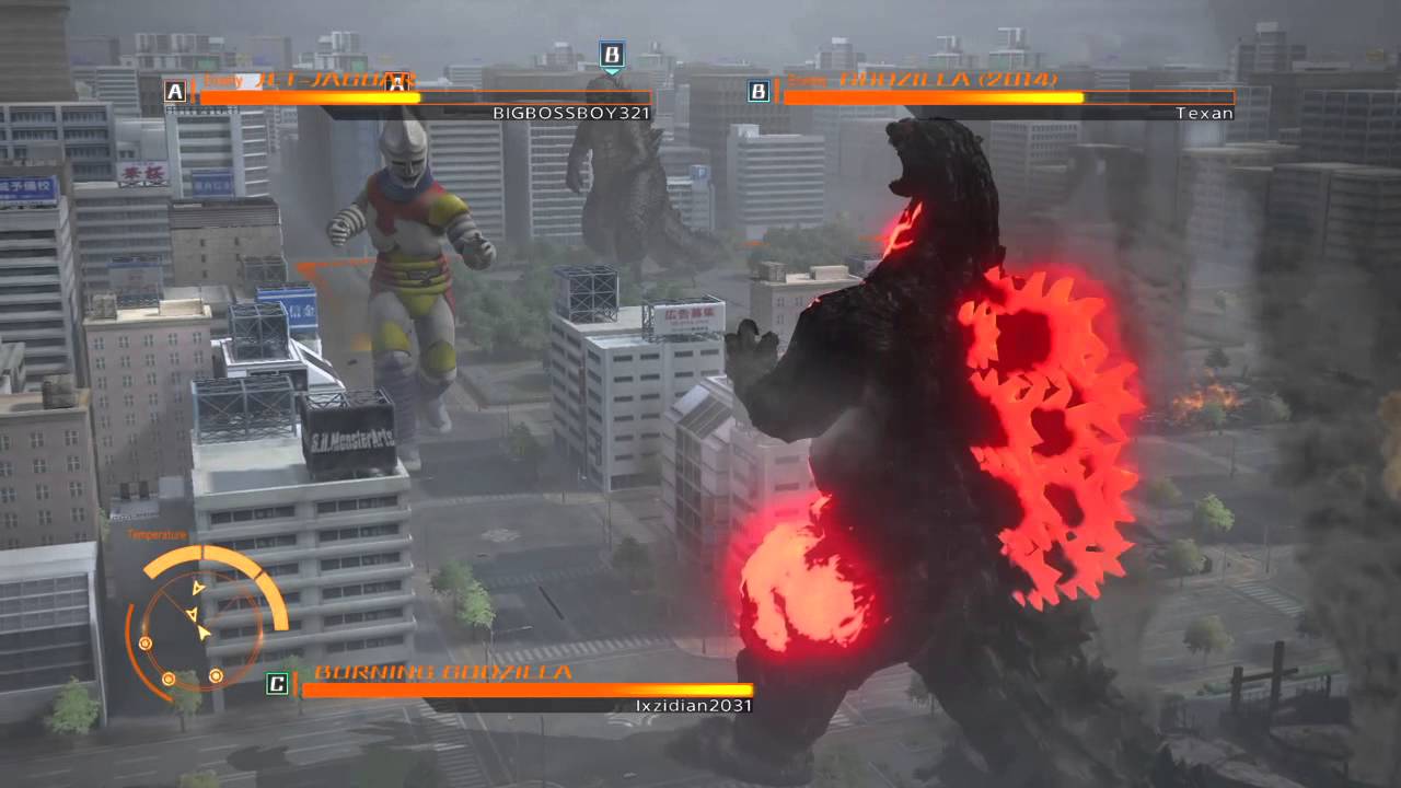 Godzilla PS4: Ixzidian(Me) VS Online Part 5