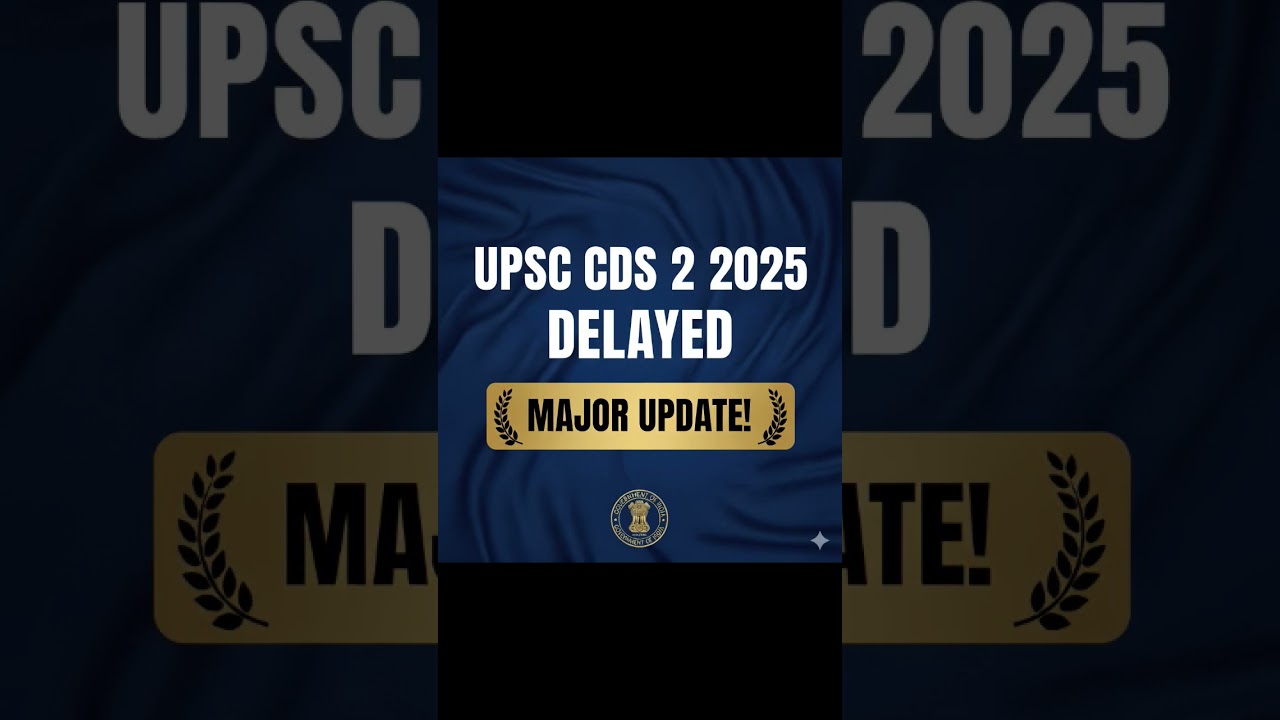 UPSC CDS 2 2025 RESULT DELAYED #upsc #cds2 #cds2025 #cdsresult