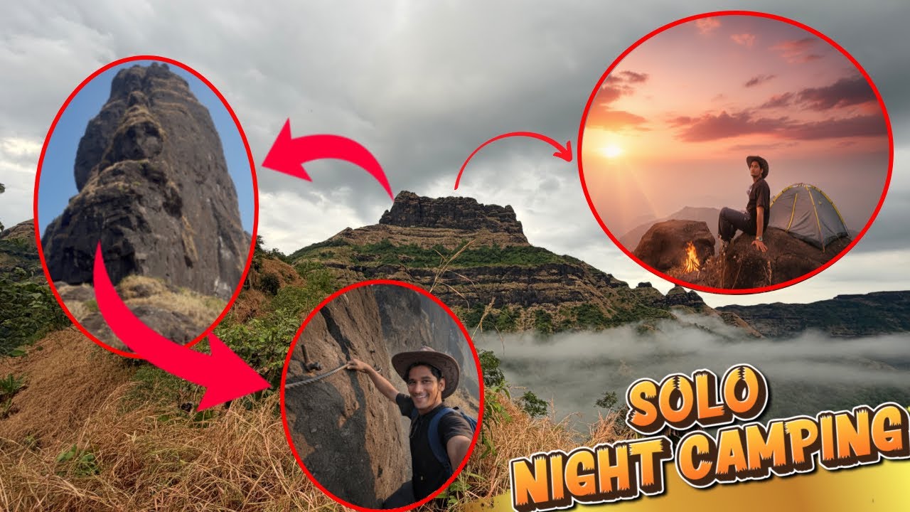Surviving the whole night Alone at Chanderi Fort 😳|| Chanderi Fort Trek 
