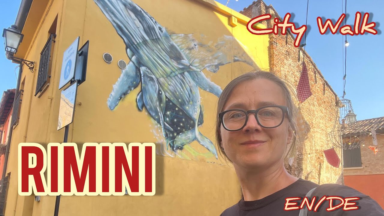 Rimini City Walk👌🏻History and Beauty🌺English/Deutsch👌🏻😁