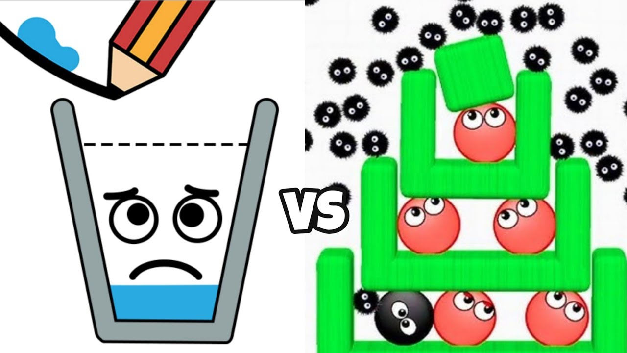 Happy Glass Puzzle VS Hide Ball Brain Teaser Logic Puzzle Merge Gameplay Arena Monsters!