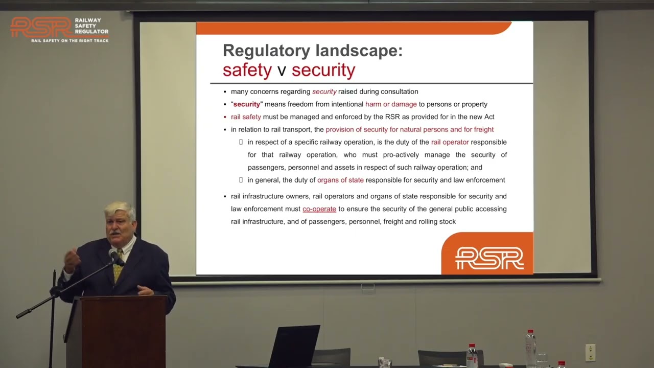 Rail Safety Act- Unit 1