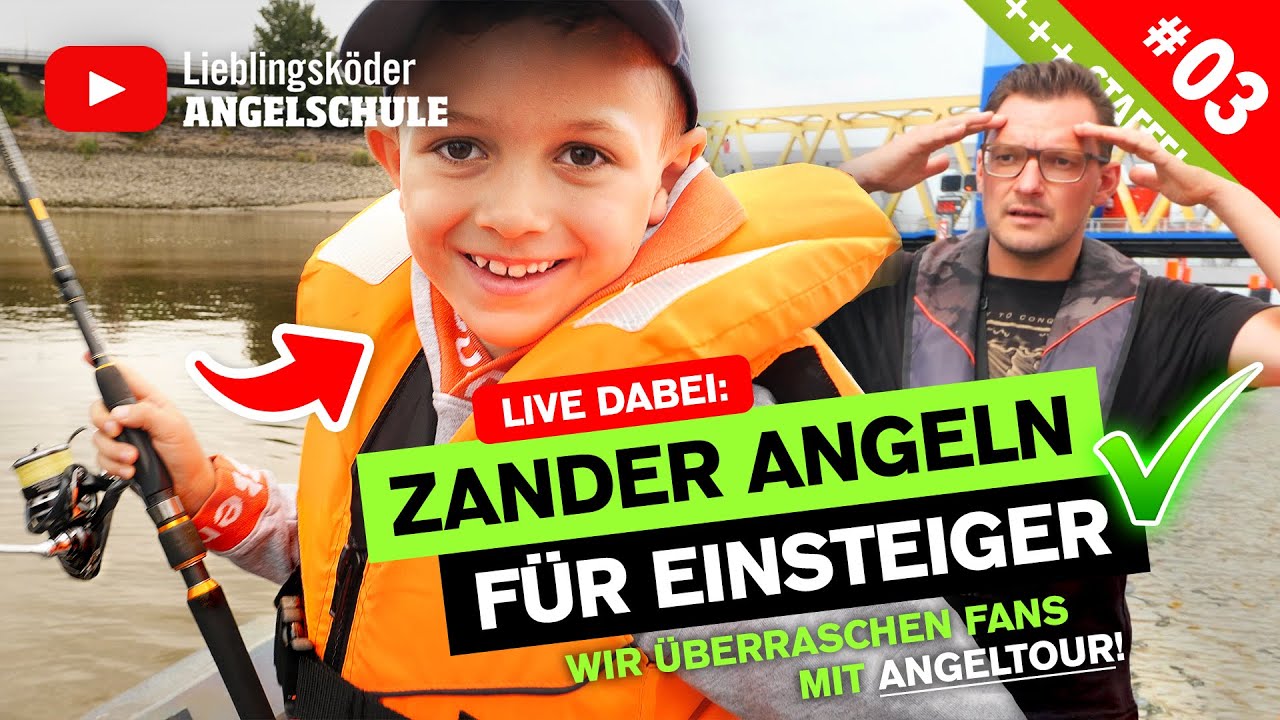 Endlich Zander! &ndash; Zanderangeln f&uuml;r Anf&auml;nger 🎣 ✅