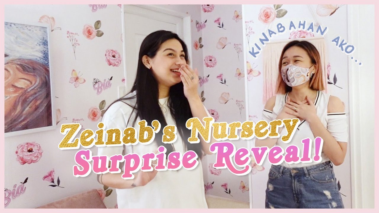 Zeinab Harake Baby Room Makeover // Princess Garden Nursery Tour // by Elle Uy