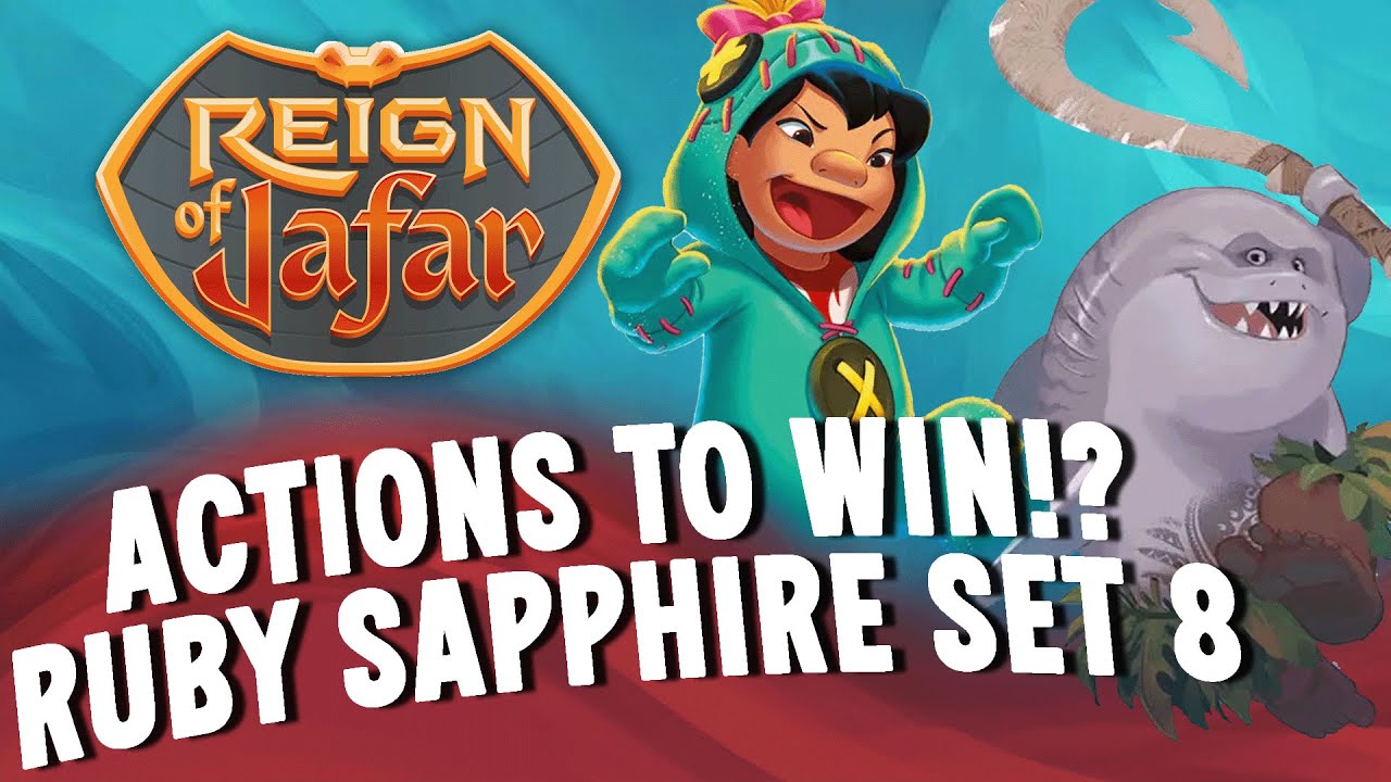 [META DECK UPDATE SET 8] REIGN OF JAFAR Ruby Sapphire Shark Up Lore META Deck Tech