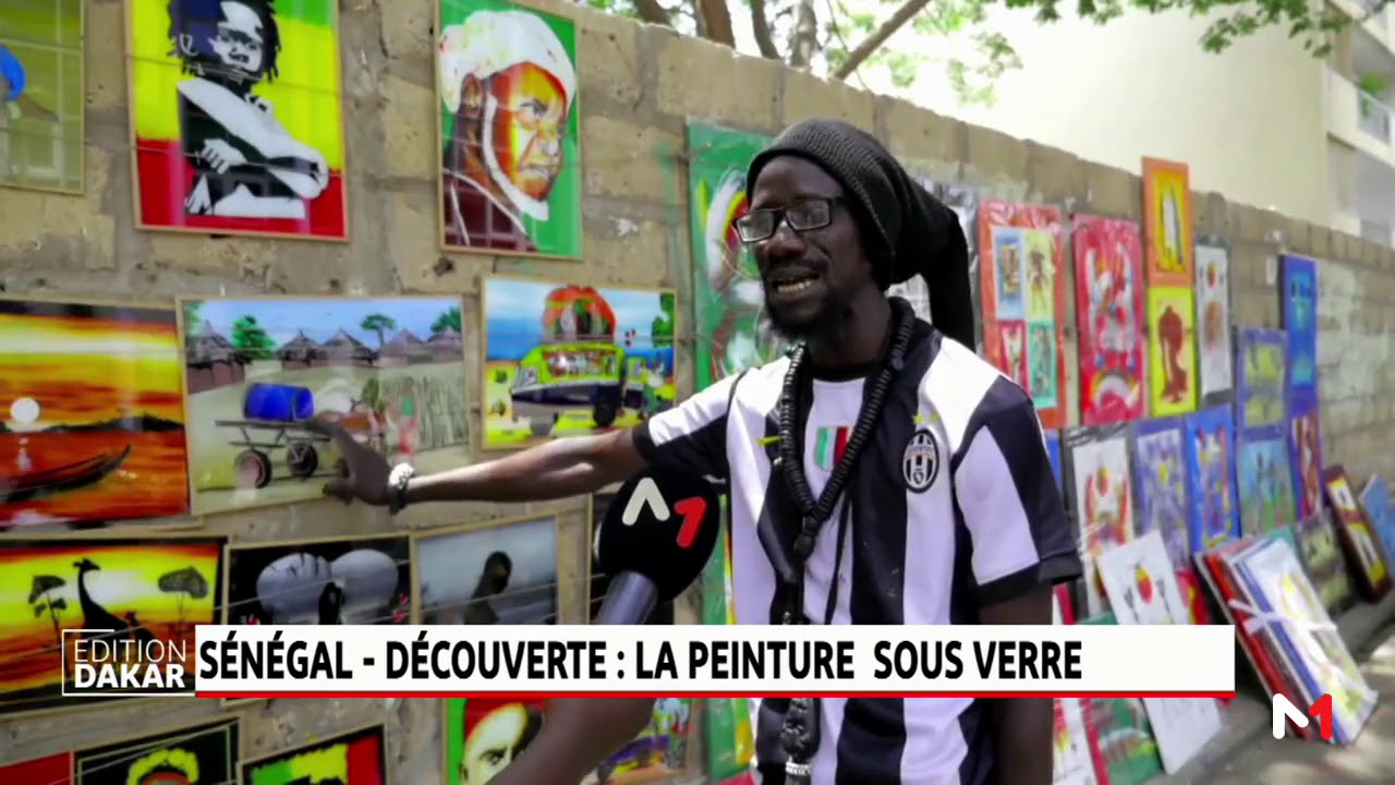 Peinture sous verre: un art bien sénégalais