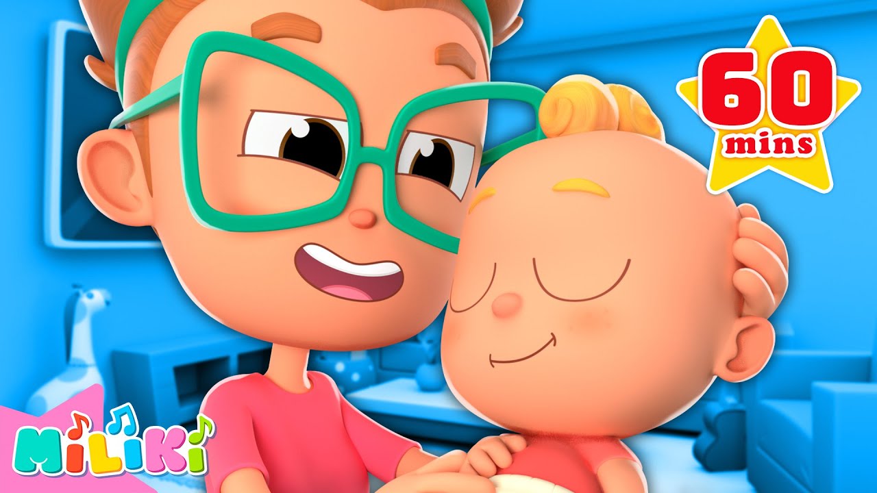 Rock-a-bye Baby! Sing along with Baby Miliki! – Good Behavior for Kids | Miliki