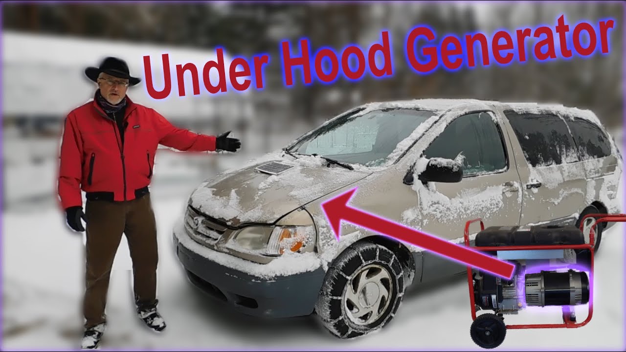 Converting a 5500 Watt Generator for Under hood Installation 1
