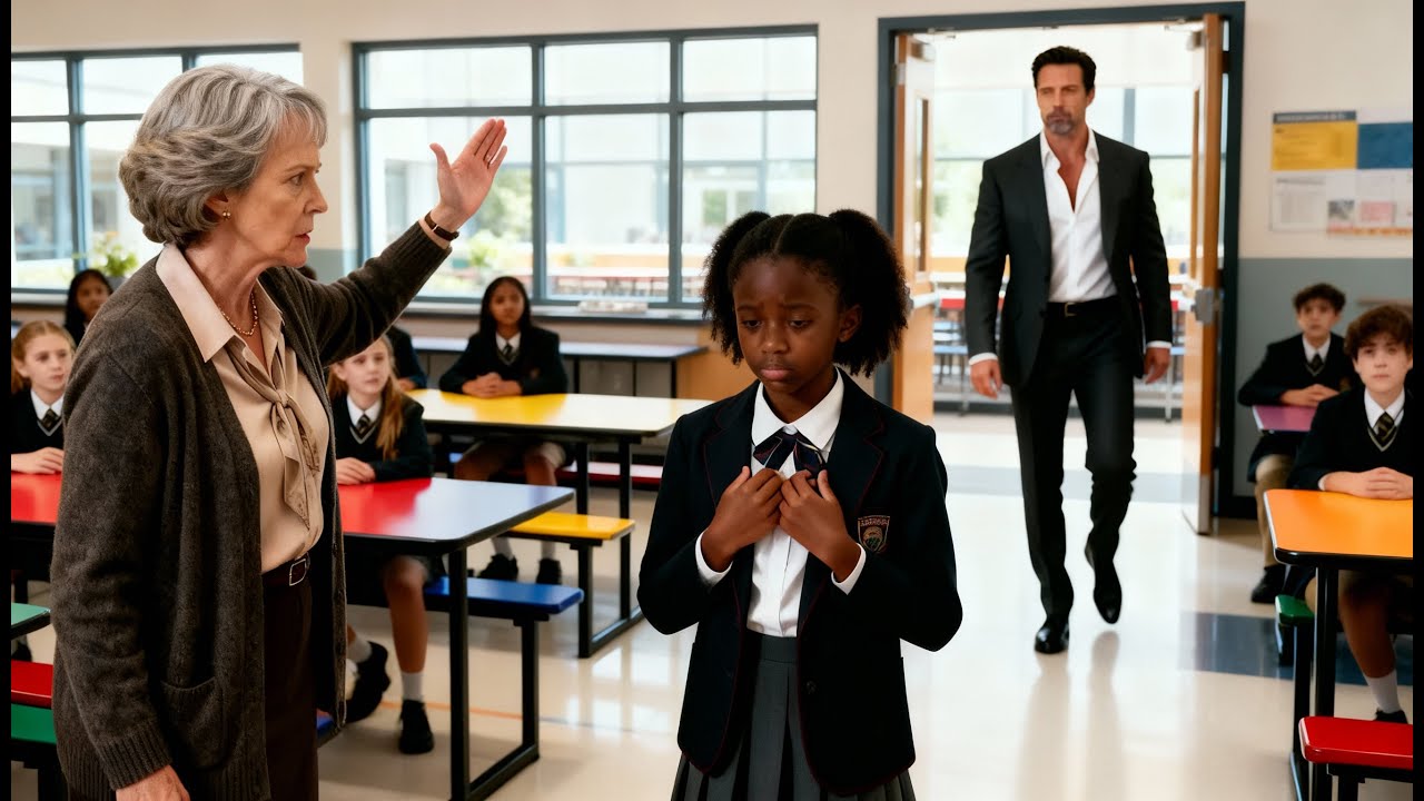CEO kwam 's middags naar school van zijn geadopteerde zwarte dochter — Wat hij zag, schokte hem.