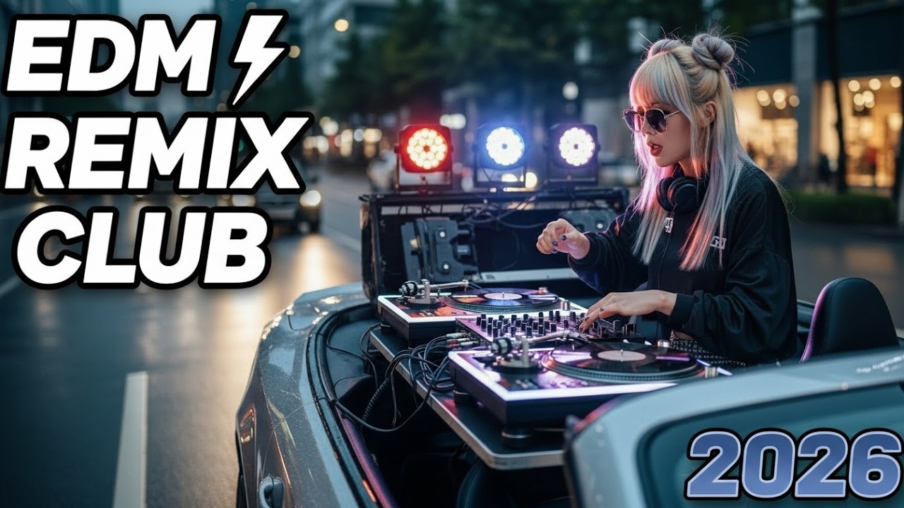 CAR MUSIC 🎵🚘 | EDM CLUB MIX Bass Boosted 🔥 | Party 🥳 Night Drive 🌉 Gym 💪