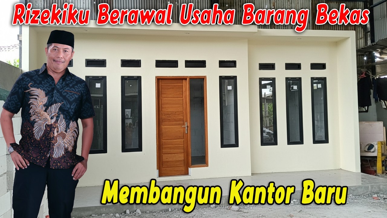 Siapa Sangka Bisnis Barang Bekas Bisa Membangun Kantor Baru❗❗ #blitarjayashooting