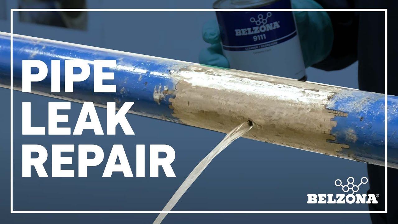 Stopping a Live Leak with Belzona 3D Mesh Repair Kit