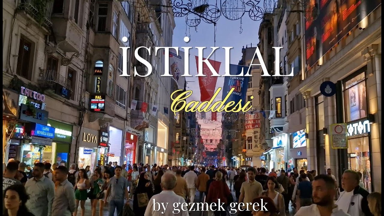 İstiklal Caddesi - Beyoğlu #street #istiklal #taksim