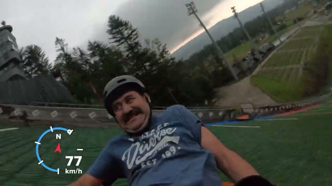Atrakcje Zakopane - Zjazd ze Skoczni #4561 Sobota 05.08.2023