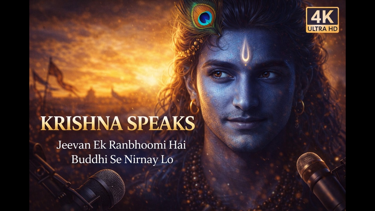 KRISHNA SPEAKS 💙 Master Your Mind & Win Every Battle | Strategic Life Motivation | ONS 87