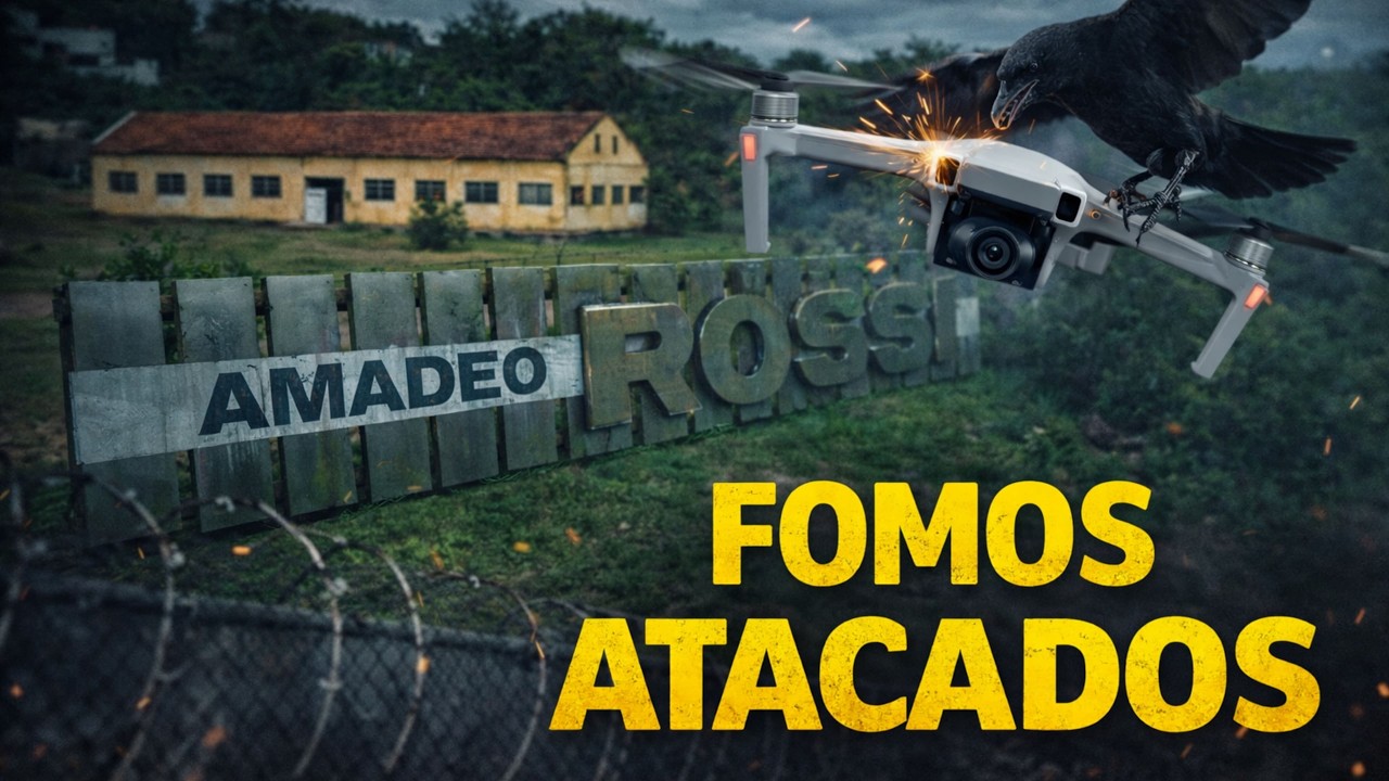ATACARAM NOSSO DRONE! (ÁREA PROIBIDA)