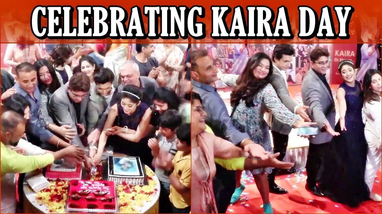 EXCLUSIVE! Kaira Day Celebrations: Cake Cutting Shivangi Joshi & Mohsin Khan Along With Rajan Shahi