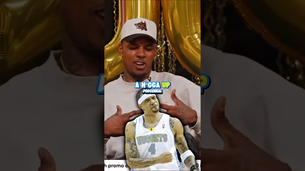 Nick Young Lectures Kenyon Martin To Be Less Aggressive 😂 #gilsarena #nickyoung