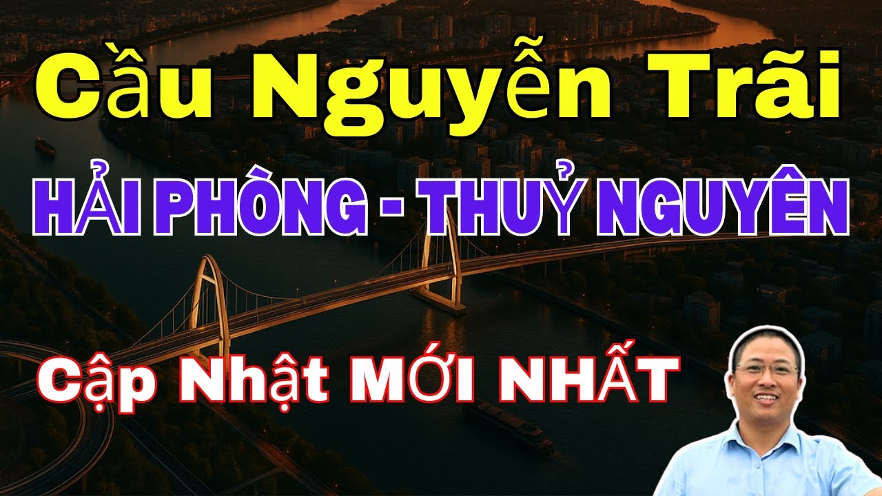 Cập nhật tiến độ thi công cầu Nguyễn Trãi Hải Phòng - Dành cho ai đang làm BĐS | Thi Le #thilebds