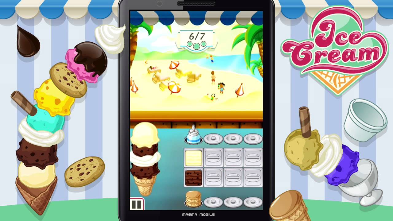 Ice Cream - Magma Mobile Game